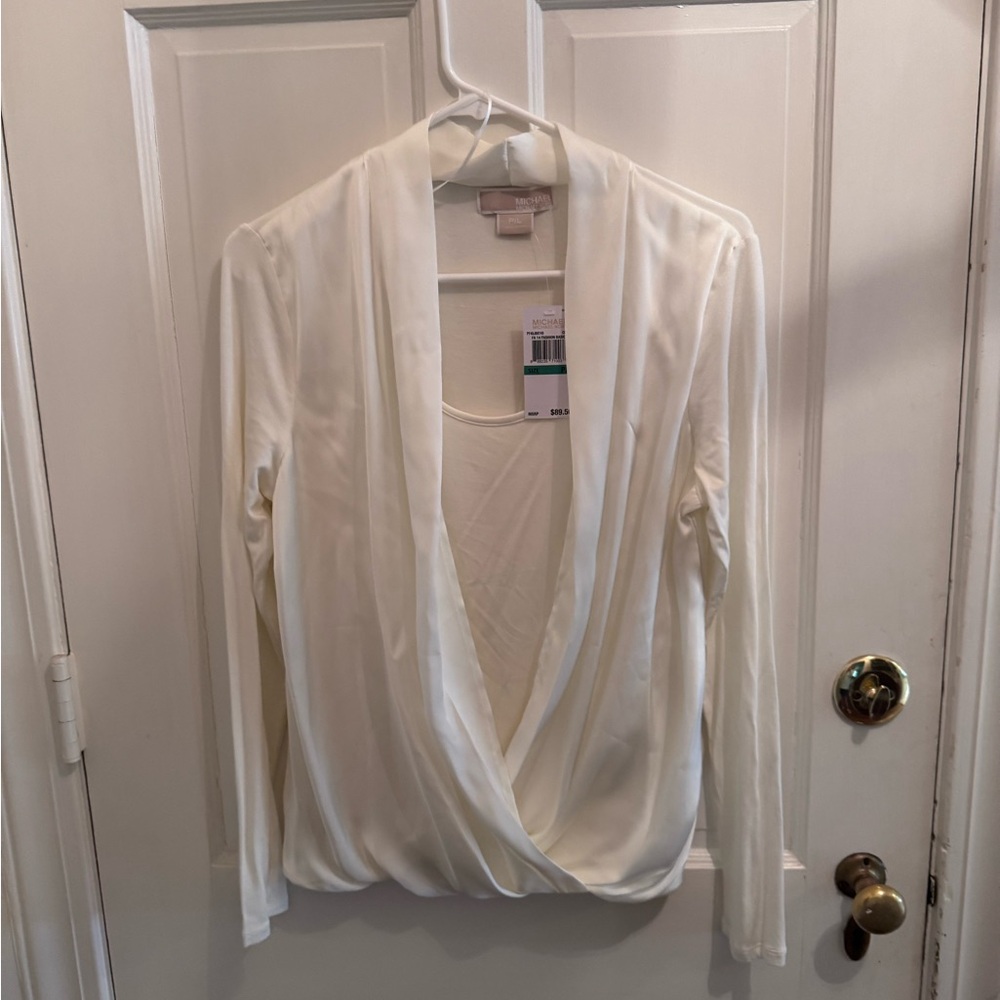 Michael Kors Cream Women's Top